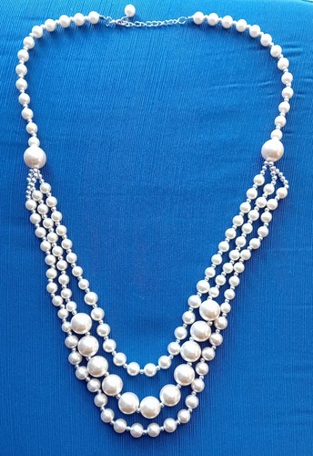Collana lunga donna mai usata - collana,