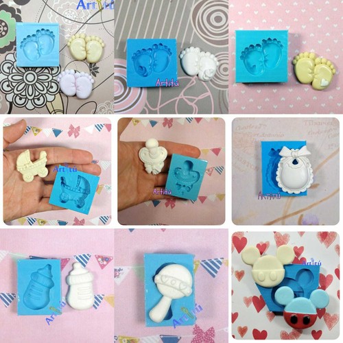 Stampi silicone vari battesimo