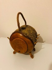 Antica botte in tronco di