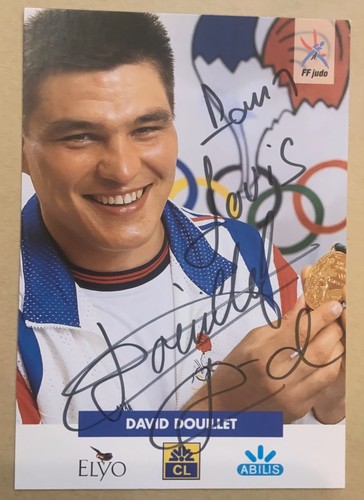 Ancienne photo avec autographe