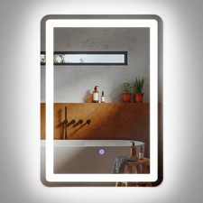 Specchio LED BALI con illuminazione 50 cm x 70 cm 1695 lm bianco