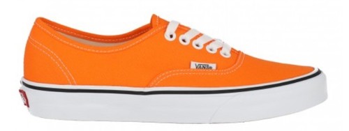 Vans authentic orange - vans,