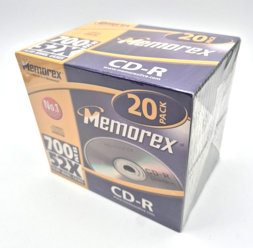 Memorex confezione da 20 - da,