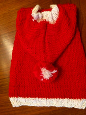 CAPPOTTINO NATALIZIO PER CANE