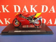 Die cast 1/24 Modellino Moto Ducati 550 Supermono 1993