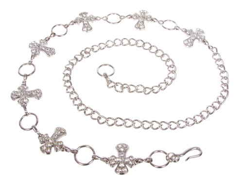 Cintura donna catena metallo