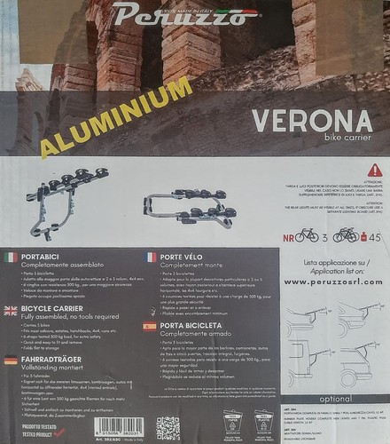 Portabici auto posteriore
