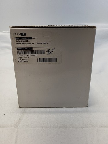 Oneview dga c3014d4 telecamera - oneview, dga-c3014d4