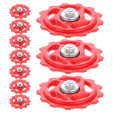  10 pz Accessori Bici Ruote Guida Bici da Strada Deragliatore Bici Puleggia