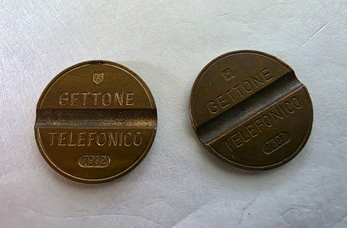 Gettone telefonico 7912 7607 - telefonico,