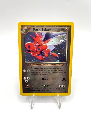 Carta pokemon dark scizor - carta,
