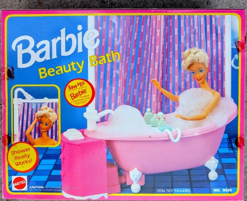 Barbie 1992 beauty bagno - barbie,