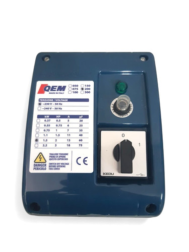 Quadro elettrico pompa - quadro,