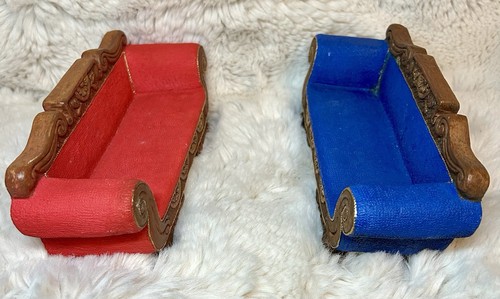 Rara coppia mini divani impero