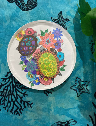 Mandala tartaruga colorato - tartaruga,