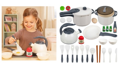 Gioco chef per bambini pentole - gioco,