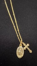 Collana con ciondolo in oro 14