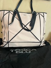 Tote bag Tosca Blu rosa e nera