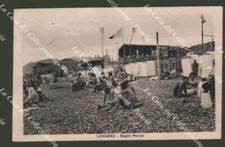 LAVAGNA, Genova. Bagni Penna. Cartolina d'epoca viaggiata