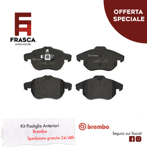 Pastiglie freno anteriori fiat - pastiglie,