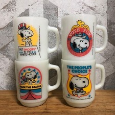 Set 4 tazze Fire King Snoopy