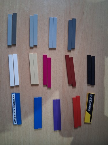 Mattonelle lego 8 piatte - 4,
