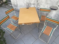 Tavolino Vintage Gio’Style pieghevole campeggio