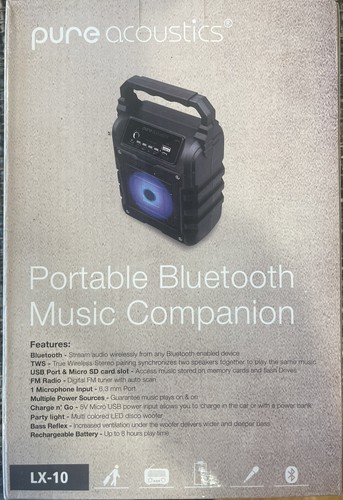 Nuovo altoparlante bluetooth - nuovo,