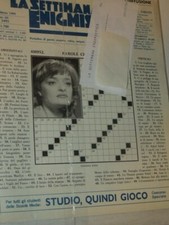 VALENTINA STELLA- IN COPERTINA SETTIMANA ENIGMISTICA 1999 ANCORA INCELLOFANATA