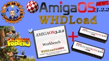 Amiga OS 3.2.2 ( Workbench + Whdload Games + Kickstart ROM 3.2.2 ) All Amiga