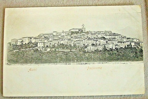 Antica cartolina alatri - antica,