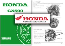 Honda CX500 Manuale Officina