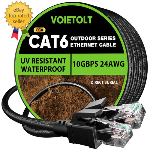 Cavo ethernet esterno cat - esterno, 6