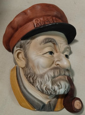 Viso Statuina Di Porcellana Capodimonte da appendere