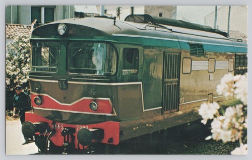 Cartolina locomotore elettrico - cartolina,
