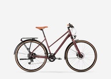 Bici da città ELOPS LD900 bordeaux – Taglia S, come nuova!