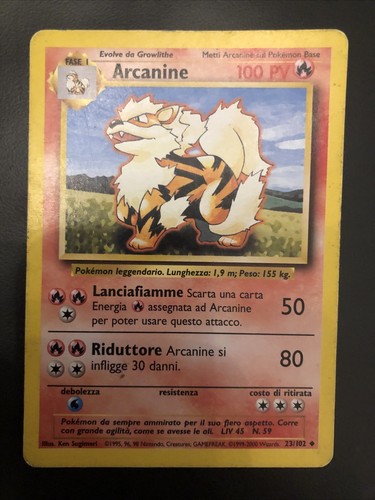 Arcanine 102 set base - 23/102,