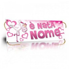 BANNER STRISCIONE nascita -