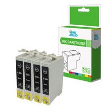 4 cartucce inchiostro nero per