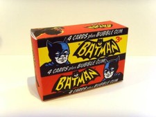 BATMAN - A&BC (Red bat) - Superb custom picture/ gum cards display box.