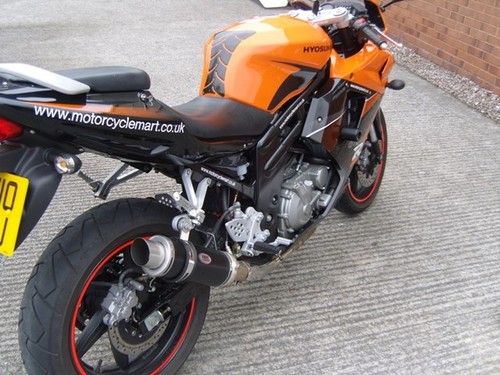 Bidone scarico moto hyosung - moto,