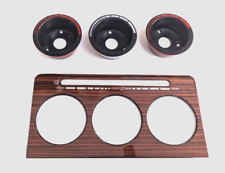 Mascherina riscaldamento + montature per Mercedes W123 vero ZEBRANO LEGNO WOOD NUOVO #13