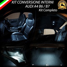 KIT FULL LED INTERNI PER AUDI A4 B6  B7 AVANT PER MODELLI CON PACCHETTO LUCI -