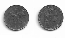 50 Lire Vulcano 1958 Rara