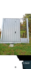 porta garage basculante con porticina per sostituzione.