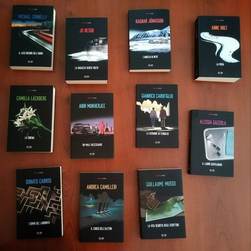 Collana libri noir carrisi - noir, (carrisi