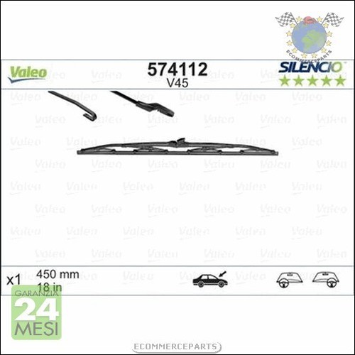 Spazzole tergicristallo valeo - spazzole,