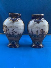 COPPIA VASI VIENNA 800 DIPINTI