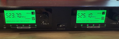 Sistema microfonico wireless