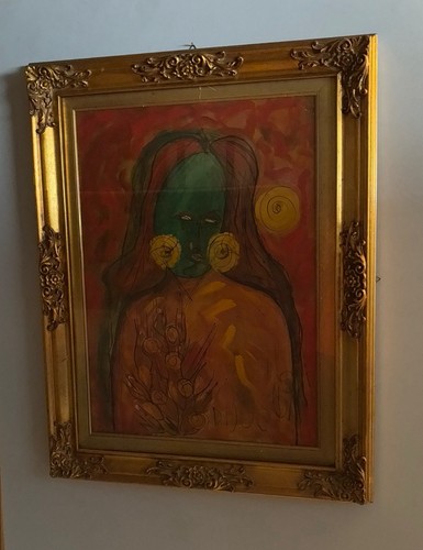 Quadro pittore juè olio - di,